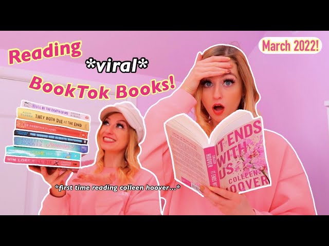 I Only Read Viral TikTok Books for a WHOLE MONTH!🤭🌸📚(March 2022!✨) *ABSOLUTE DISASTER*🤦🏻‍♀️