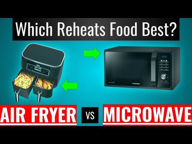 Air Fryer vs Microwave for Reheating Food | Ninja Air Fryer