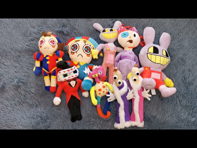 Unboxing RARE Caine, Kinger and Zooble Plush from Amazing Digital Circus!!