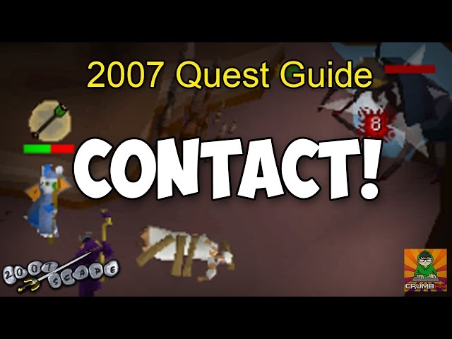 Runescape 2007 Contact! Quest Guide