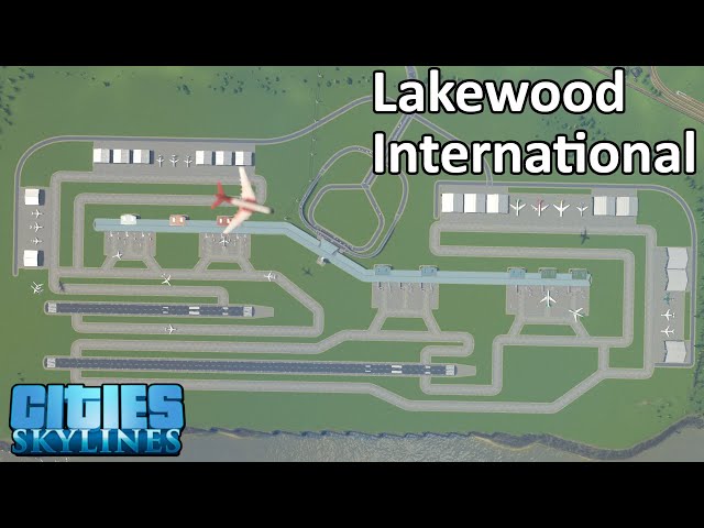 Building An Airport | Cities: Skylines | Ep. 34