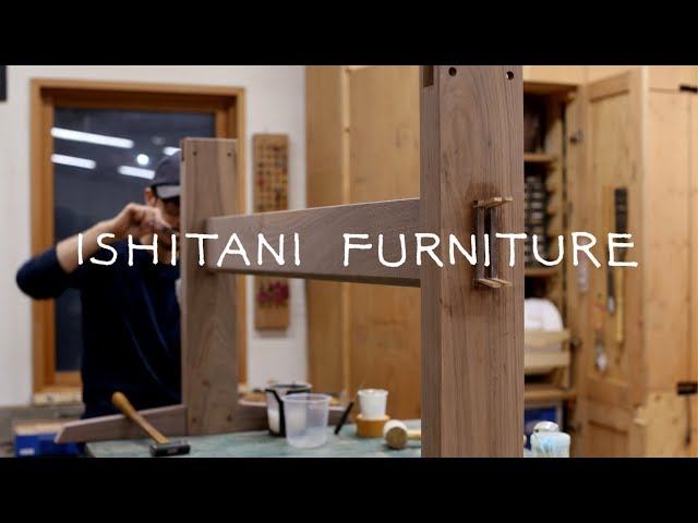ISHITANI - Making a Walnut Trestle Table