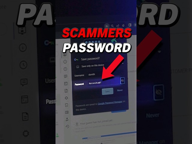 Hacking Scammer Passwords