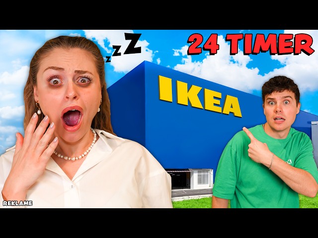 24 timer helt alene i IKEA!