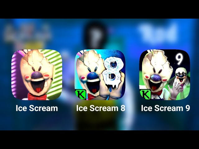 Ice Scream Vs Ice Scream 8 Vs Ice Scream 9 Full Gameplay