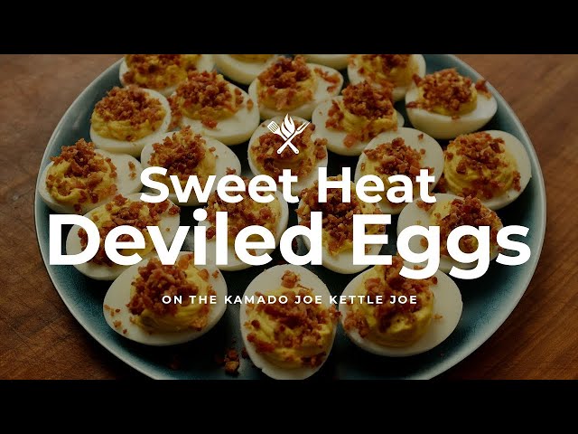 Sweet Heat Deviled Eggs