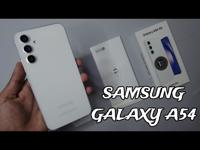 Samsung Galaxy A54 - Unboxing & Camera Test | TheAgusCTS