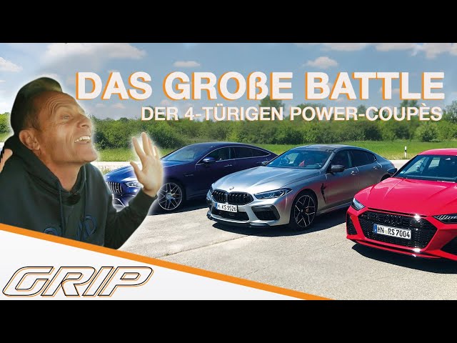 Das große Battle der 4-türigen Power Coupés mit Matthias und Niki: Wer wird gewinnen?  I GRIP