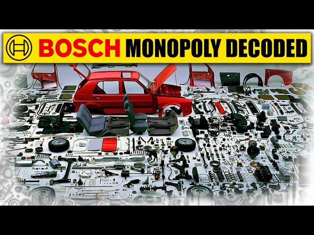 Bosch: How This German Company Built Monopoly in Car Component Market?
