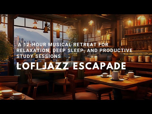 ► Stress Relief with Soft Jazz Music at Cozy Coffee Shop Ambience Relaxing Jazz Instrumental Music