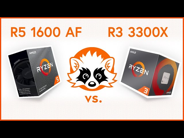 AMD Ryzen 5 1600 AF vs. AMD Ryzen 3 3300X CPU Benchmark Comparison Preview