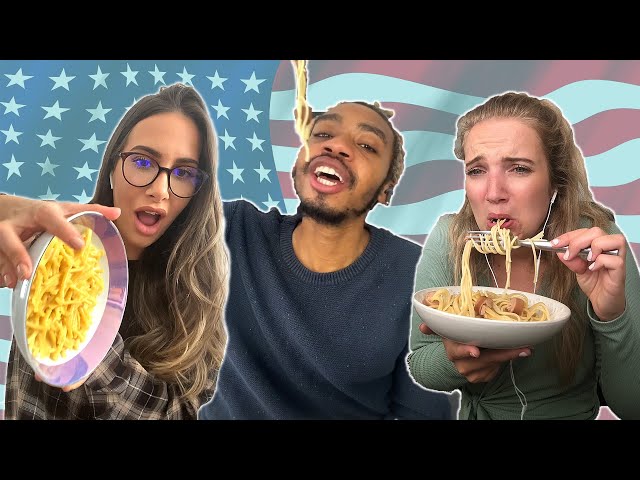 We Tried American College Student Meals | VT Challenges