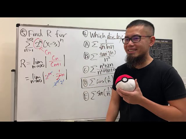 Solving My Calc 2 Exam#3 (Sequence, Infinite Series & Power Series)