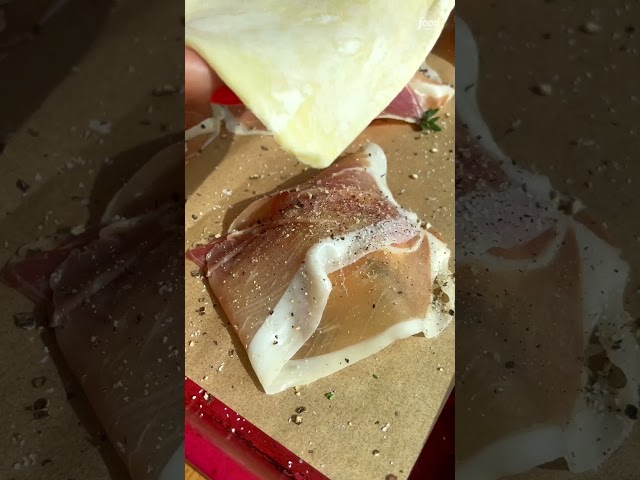 Prosciutto and Brie Upside-Down Pastries | 🎥: @saratane on Instagram!