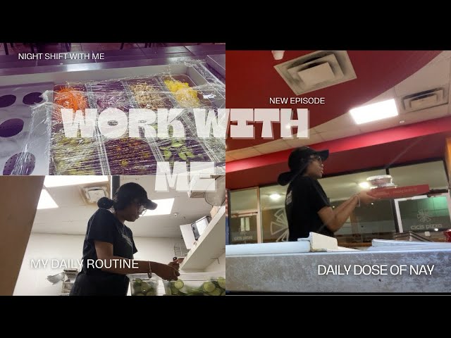 Come work with me 💰| night shift edition