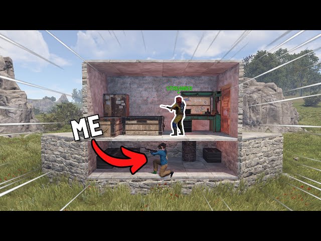 Living under a STREAMERS base in Rust...