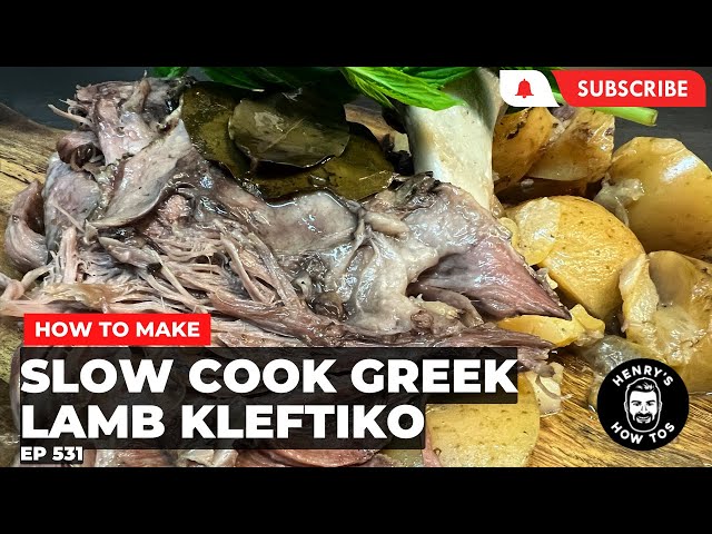 How To Make Greek Lamb Kleftiko | Ep 531