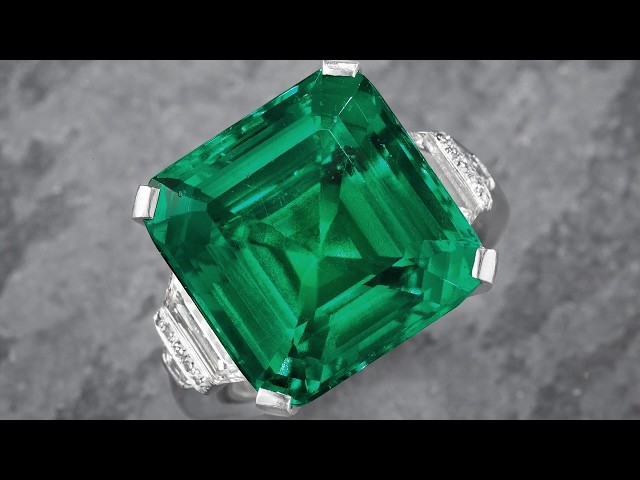 The Rockefeller Emerald | Christie's