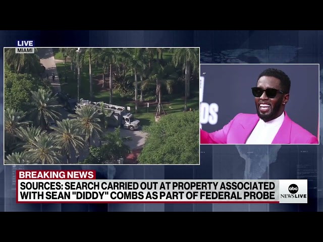 Diddy's Los Angeles and Miami homes raided by federal agents, authorities say