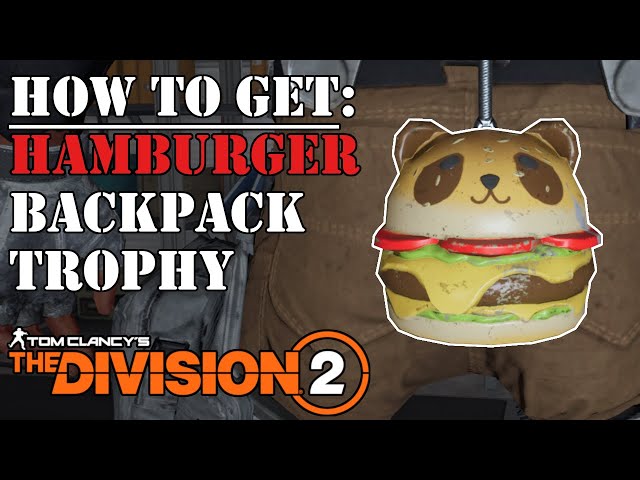 Classified Assignment: Nightclub Infiltration - Backpack Trophy | The Division 2