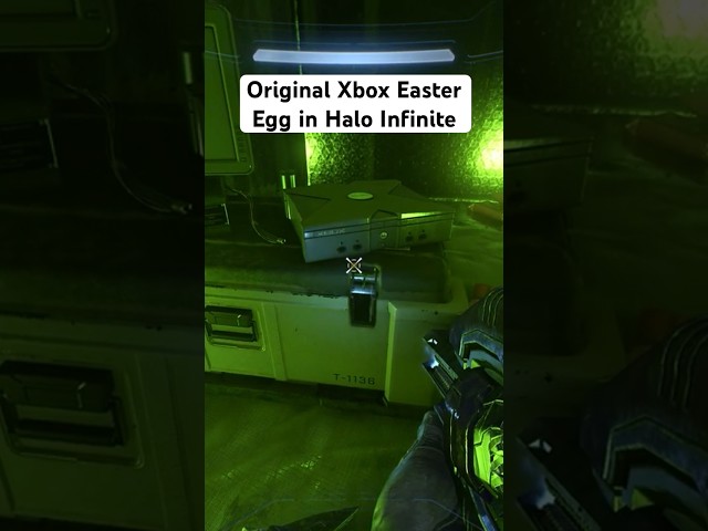 Original Xbox Easter Egg in Halo Infinite