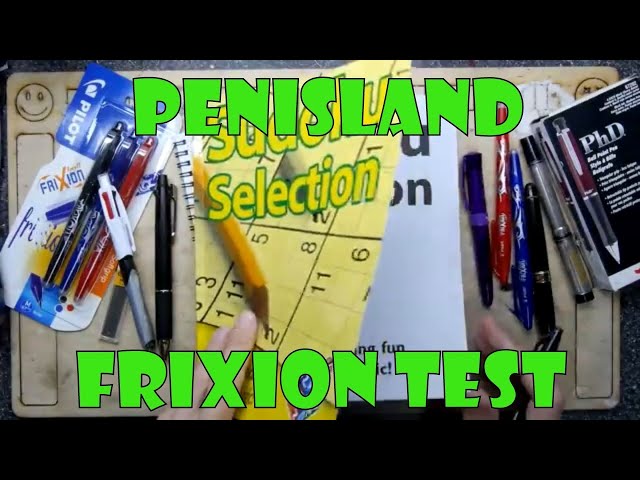 penisland - Frixion Sudoku Test