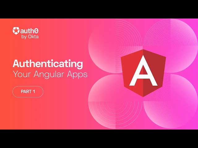 User Login and Logout - Authenticating Your Angular App Part 1