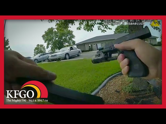 Officer Zach Robinson Body Cam Video - Fargo Shooting 7/14/23 | KFGO
