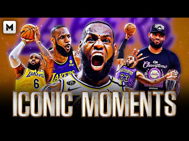 LeBron James' Most ICONIC MOMENTS With The Lakers 🤩🔥
