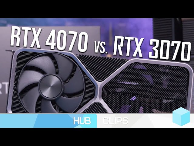 How much VRAM do you actually need? 12GB 4070 vs 8GB 3070