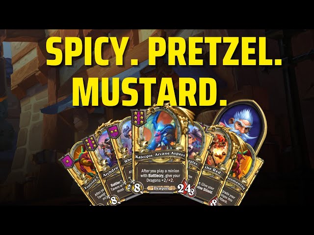 Perfect Game! Spicy Pretzel Mustard! | Hearthstone Battlegrounds Gameplay | Patch 21.2 | bofur_hs