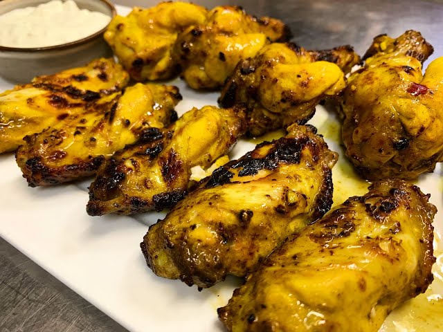 How To Make Persian Saffron Chicken Wings