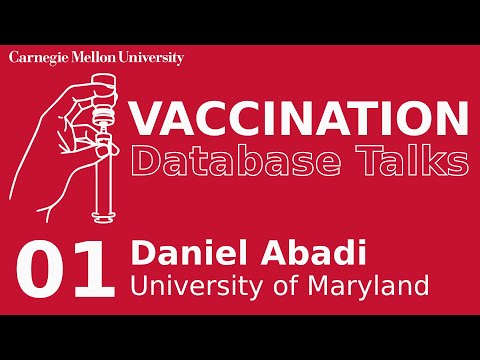 Vaccination Database Tech Talks - First Dose (2021)
