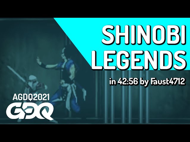 Shinobi Legions by Faust4712 in 42:56 - Awesome Games Done Quick 2021 Online