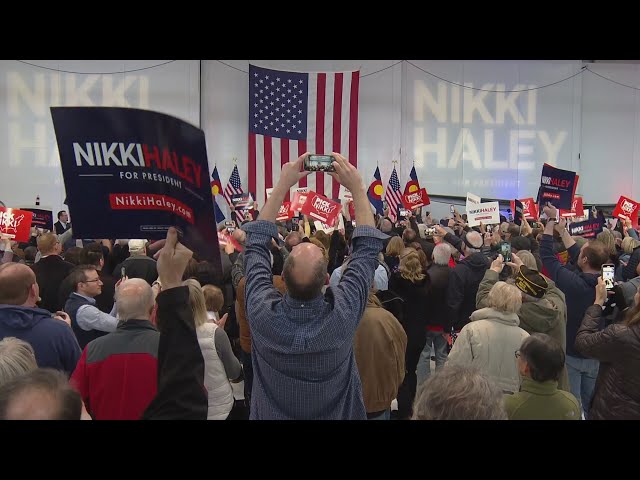 Nikki Haley says Trump will drag the Republican Party down in Colorado
