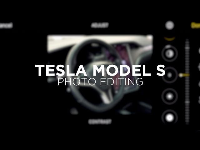 Tesla Model S Performance Stock Photo Edit - Shot on iPhone