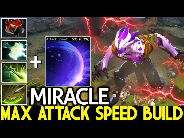 MIRACLE [Faceless Void] Insane Double Chrono with Max AS Build Dota 2