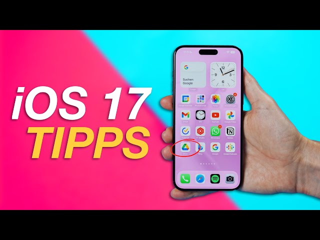 Top 10 Tipps für iOS 17 🔥