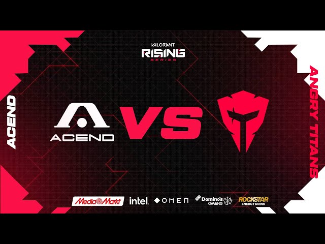 ACEND VS ANGRY TITANS | SEMIFINAL WINNERS | GRUPO A | VALORANT RISING SERIES