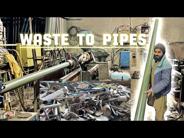 Waste Material to New PVC Pipe | Manufacturing of PVC Pipe | Complete Detailed process