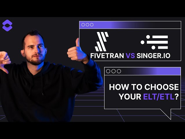 FiveTran vs. Singer.io – SaaS vs. Open Source ETL