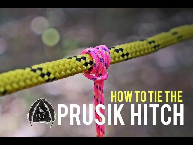 How to Tie a Prusik Hitch