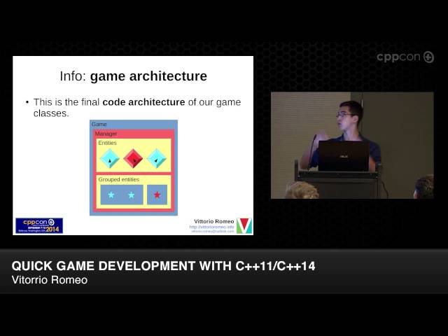CppCon2014: Vittorio Romeo "Quick Game Development with C++11 / C++14"