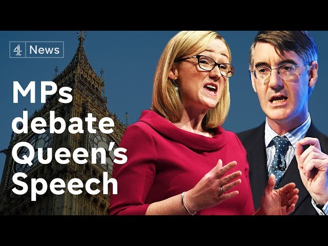 MPs debate the Queen's Speech amid Brexit deadlock