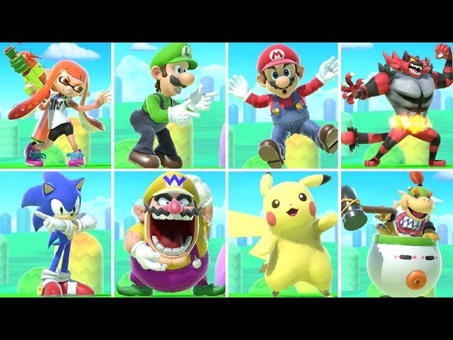 All Character Taunts in Super Smash Bros. Ultimate
