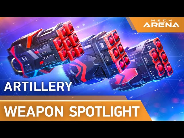 Mech Arena | Weapon Spotlight | Artillery Weapons | Rocket Mortar