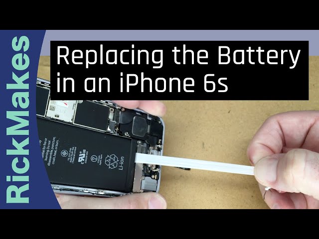 Replacing the Battery in an iPhone 6s