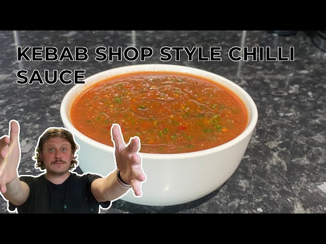 Kebab Shop Style Chilli Sauce
