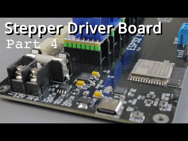 Building a 5 Stepper Driver Board w/WiFi & BLE (Part 4)