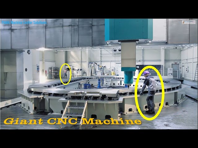 Giant CNC machine manufacturing solutions for large mechanical parts with PAMA Machine Center